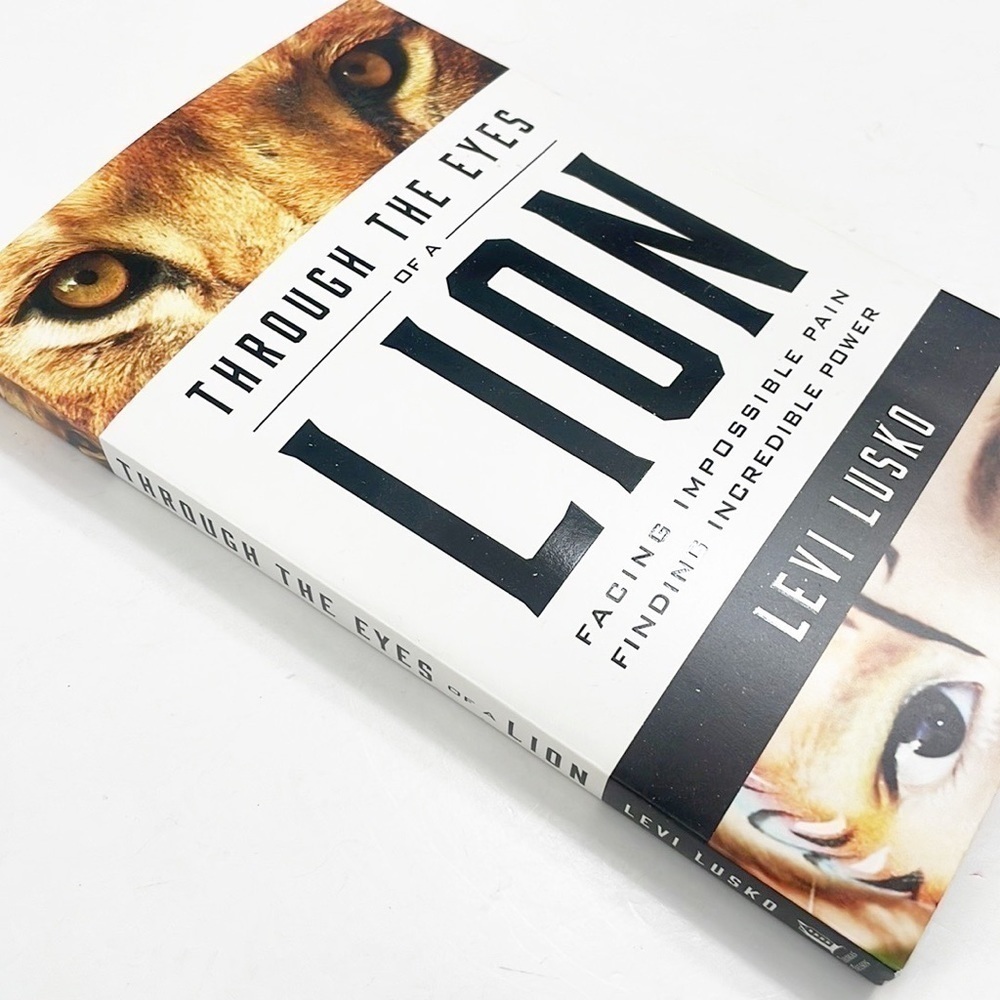Through the Eyes of a Lion by Levi Lusko paperback book